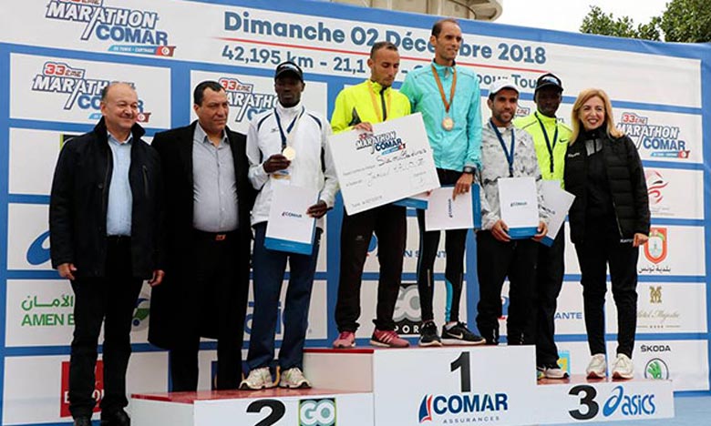 Le Marocain Jawad Kallouz s’adjuge le 33ème Marathon «Comar»