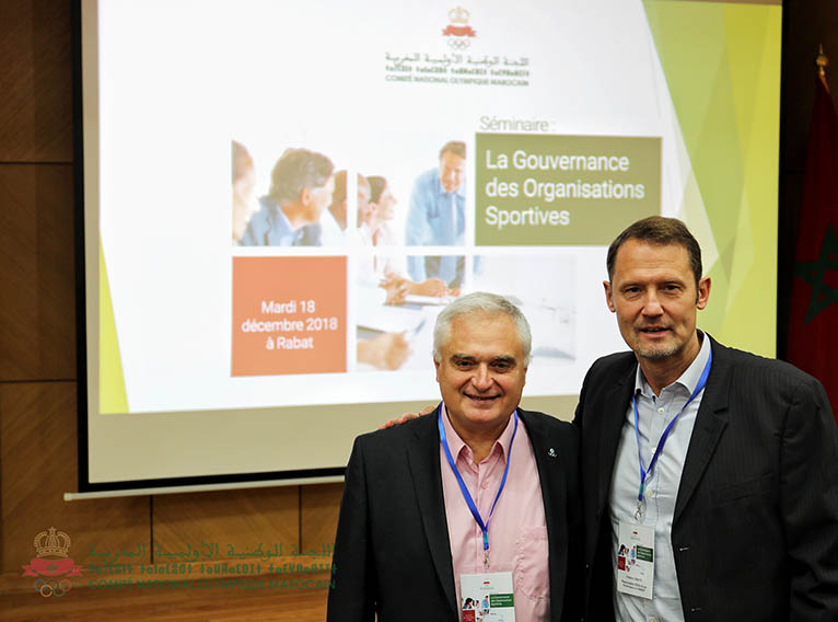 Séminaires " Gouvernance des organisations sportives " &" La Haute performance "