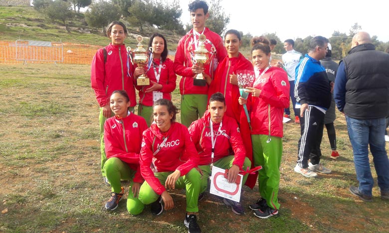 Le Maroc remporte la 23ème édition du Championnat Arabe de cross-country