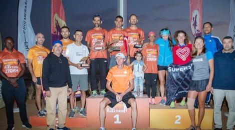 Le Marocain Rachid EL MORABITY remporte l'Ultra-marathon de Dubaï